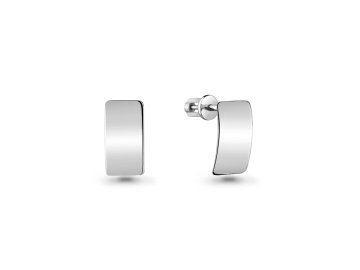 Серьги пусеты Aquamarine, серебро 925 проба