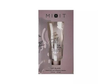 Мила акции Пинск - Блеск для губ MIXIT Lip Glass прозрачный, 5 мл