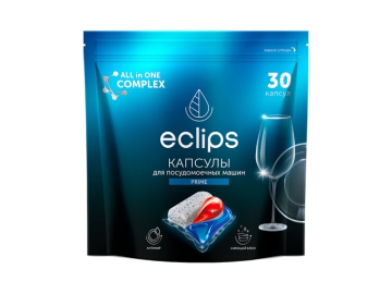 Корона акции и скидки в Бресте - Средство для посудом машин в капсулах ECLIPS Prime 30 шт