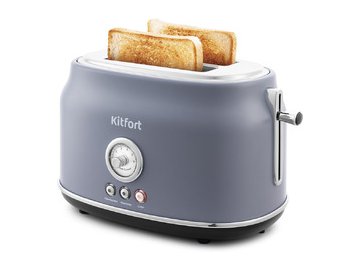 Тостер Kitfort КТ-2038-3 (серый)