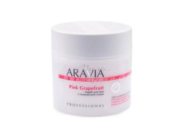 Скраб для тела ARAVIA Organic с гималайской солью Pink Grapefruit, 300 мл