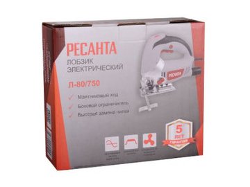 Электролобзик Ресанта Л-80/750 (75/9/3)