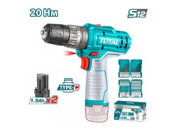 Ударная дрель-шуруповерт TOTAL TOSLI240467 в Барановичах 5 элемент