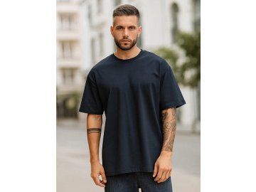 Футболка мужская синяя