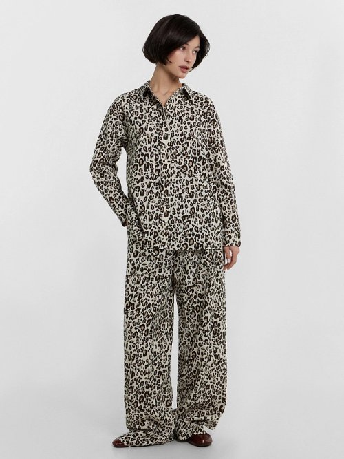 Рубашка женская леопардовая, фото 3 из 6