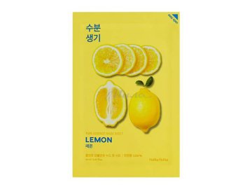 Маска для лица HOLIKA HOLIKA Pure Essence Mask Sheet Lemon тканевая увлажняющая и восстанавливающая