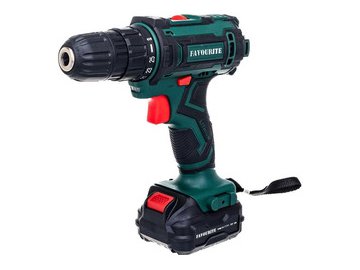 Дрель-шуруповерт Favourite DC 1202B PROMO с 2-мя АКБ, кейс в Мозыре 5 элемент