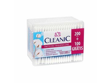Палочки ватные CLEANIC, 300 шт