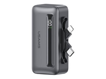 Внешний аккумулятор USAMS CD233 Mini 5000mAh (серый)