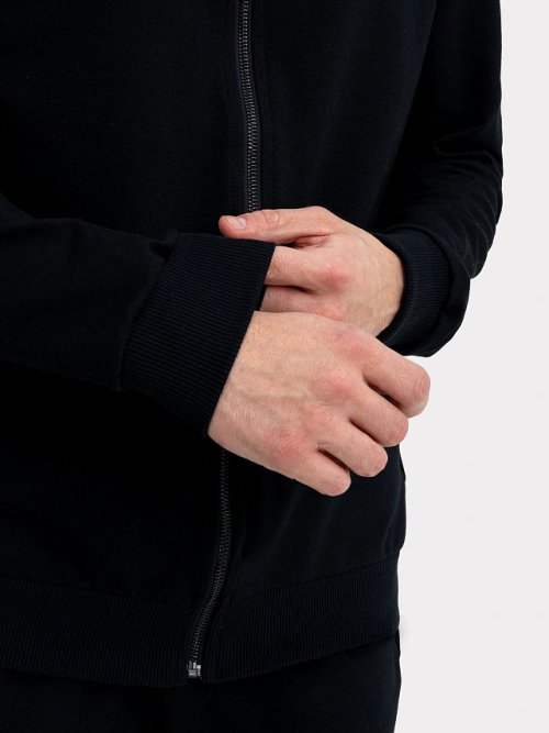 Комплект мужской (джемпер, брюки) в черном цвете, фото 7 из 10