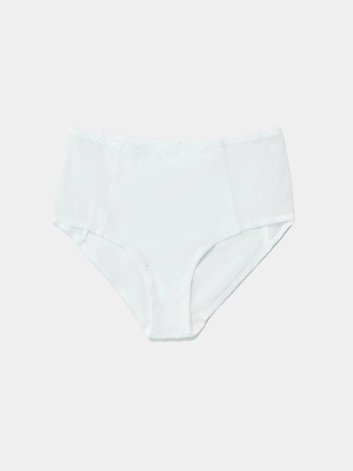 Трусы женские макси в белом цвете, фото 8 из 8