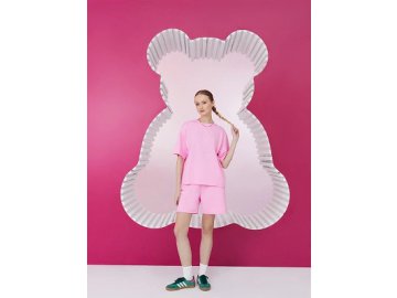 Шорты женские пастельно-розовые