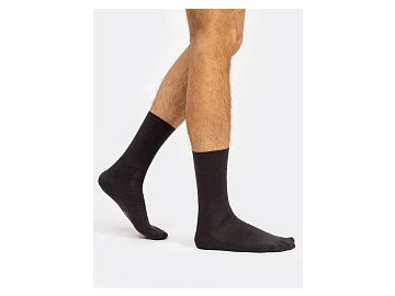 Высокие носки мужские теплые в сером цвете в Лепеле Марк Формель