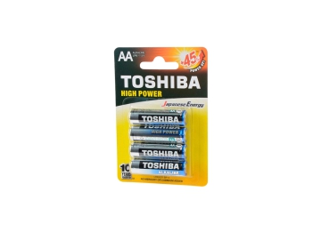 Элемент питания TOSHIBA LR06 BP-4 High Power Alkaline