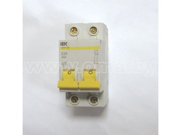 Выключатель автоматический IEK ВА47-29 2P C 25А 4,5кА