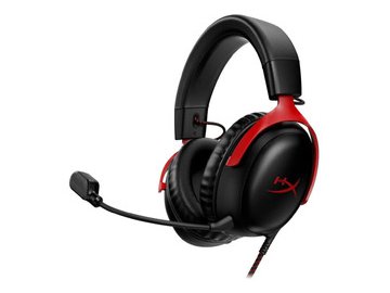 Наушники HyperX Cloud III (черный/красный)