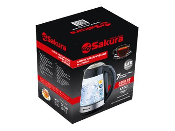 Электрочайник Sakura SA-2729DBK
