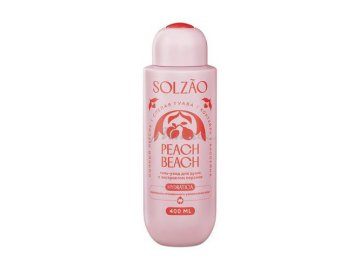 Гель для душа SOLZAO Peach Beach с экстрактом персика, 400 мл