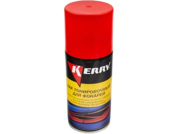 Лак автомобильный для тонировки фар красный KERRY KR9632 210мл
