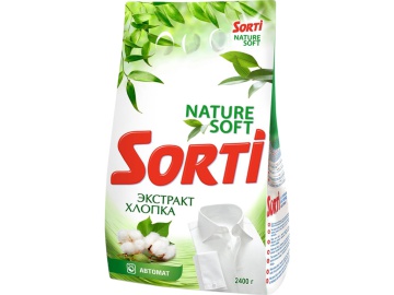 СМС«SORTI»(Экстракт хлопка Автомат)2.4кг Евроопт