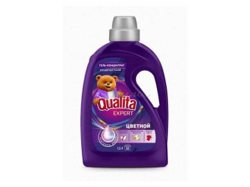Гель-концентрат QUALITA Expert для стирки цветных тканей, 1.3 л