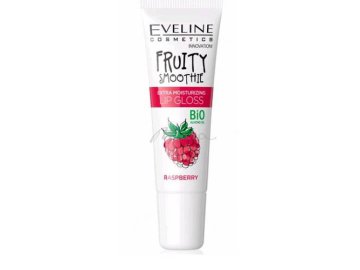 Блеск для губ EVELINE Fruity Smoothie Raspberry экстраувлажняющий, 12 мл