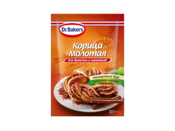 Корона скидки - Корица Д-р Бейкерс молотая 8 г