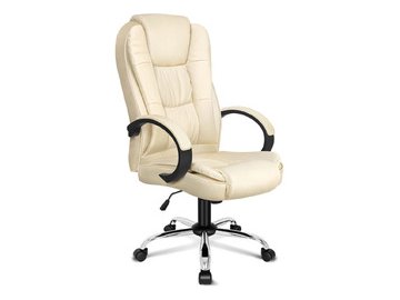 Кресло офисное SITUP RAPID CHROME (экокожа Crem)