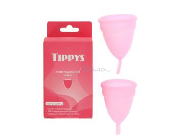Акции Милы Житковичи Только в сети «Мила» - Менструальная чаша TIPPYS, 2шт