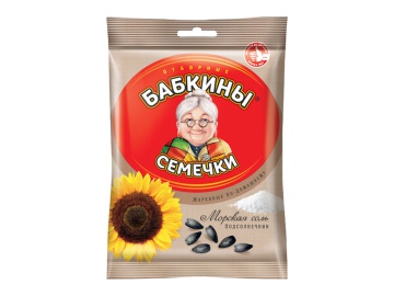 Семена подсолнечника Бабкины семечки соленые жареные 100 г в Пинске Санта