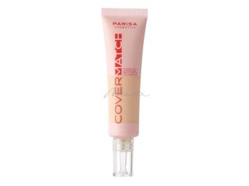 Тональная основа PARISA COSMETICS Cover Match, тон 201, 25 мл