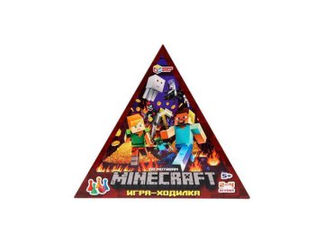 Игра настольная для детей УМНЫЕ ИГРЫ Minecraft