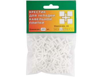 Крестик д/плитки 2,5мм 100шт РОС