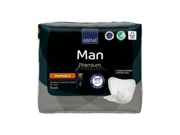 Прокладки одноразовые для взрослых ABENA Man Formula 2 Premium, 15 шт