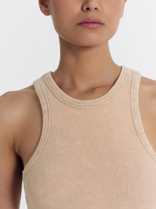 Топ женский в коричневом цвете, фото 4 из 5