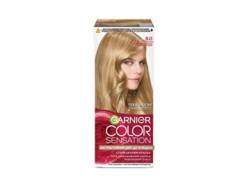 Крем-краска для волос GARNIER Color Sensation, тон 8.0 Светлый русый, 110 мл
