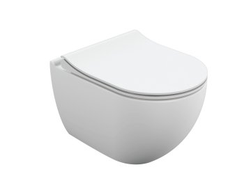 Подвесной унитаз BRASKO SMART Clean On DPL EO slim LP