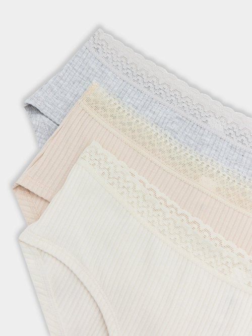 Трусы шортики женские в наборе, 3 шт, фото 10 из 30