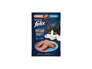 Феликс 75г паштет лосось и форель в Солигорске Три цены