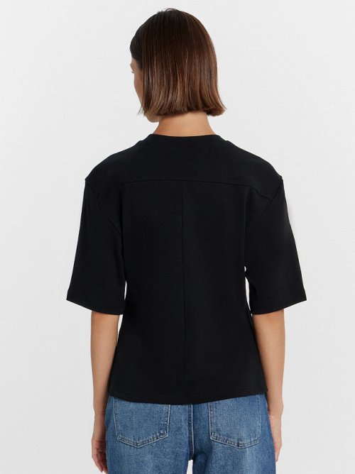 Джемпер женский в черном цвете, фото 2 из 5