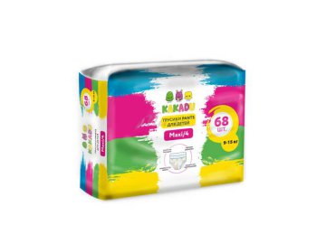 Подгузники-трусики для детей KAKADU Maxi 4, 68 штук