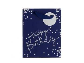 Пакет подарочный бумажный Happy Birthday 17 х 22 х 9 см, арт. SLWZ22-87-1
