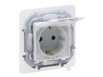 Розетка Legrand Inspiria 673740 (белый)