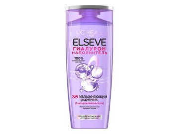 Шампунь увлажняющий ELSEVE Гиалурон наполнитель 72 часа, 400 мл