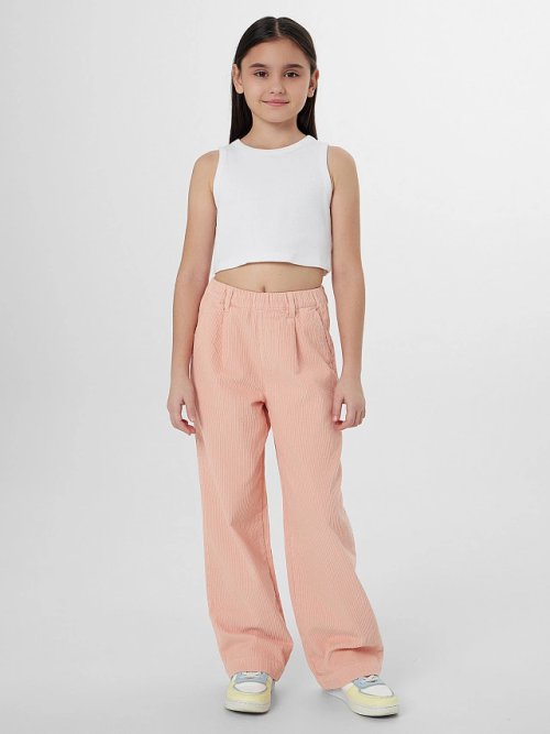 Брюки для девочки розовые, фото 3 из 5