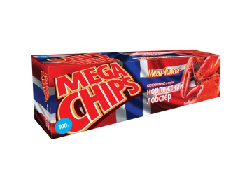 Чипсы "MEGA CHIPS" (норвеж.лобстер)100г в Дятлово Евроопт