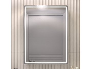 Шкаф для ванной VIGO Geometry Comfort 600 навесной с зеркалом LED (220)
