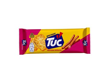 Крекер Tuc со вкусом копченых колбасок 100 г