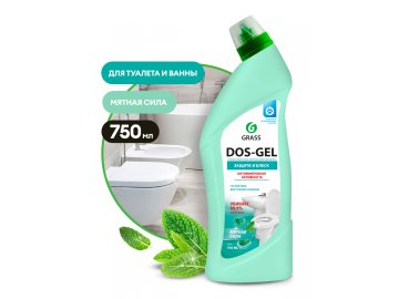Гель дезинф.чистящий GraSS "DOS GEL Мятная сила, 750мл