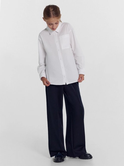 Брюки для девочек в черном цвете, фото 3 из 5